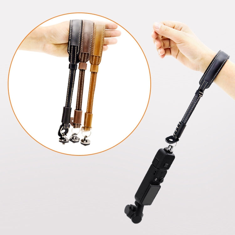 Camera Gimbal Hand Strap Handheld Stabilizer Accessories Wrist Strap For DJI OSMO Pocket 3 / OM 3 / OM 4 / OM 5 / OM 6(Coffee Color) - Other by PMC TechLife | Online Shopping South Africa | PMC TechLife | Buy Now Pay Later Mobicred