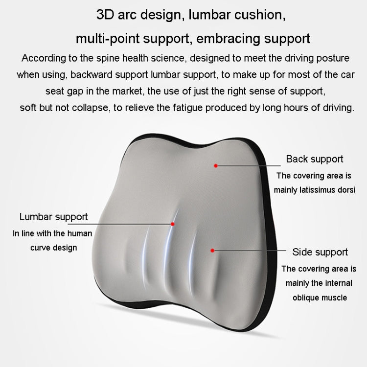 Car Memory Foam Neck Pillow Car Neck Rest Silk Pillow Car Seat Cervical Cushion, Style: Headrest Coffee - Seat Accessories by PMC TechLife | Online Shopping South Africa | PMC TechLife | Buy Now Pay Later Mobicred