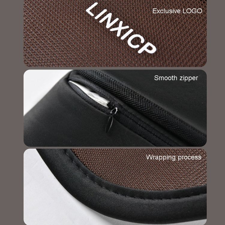 LINXICP 3 In 1 Car Seat Lumbar Cushion Summer Special Memory Foam Breathable Car Back Pad(Gray) - Seat Accessories by LINXICP | Online Shopping South Africa | PMC TechLife | Buy Now Pay Later Mobicred