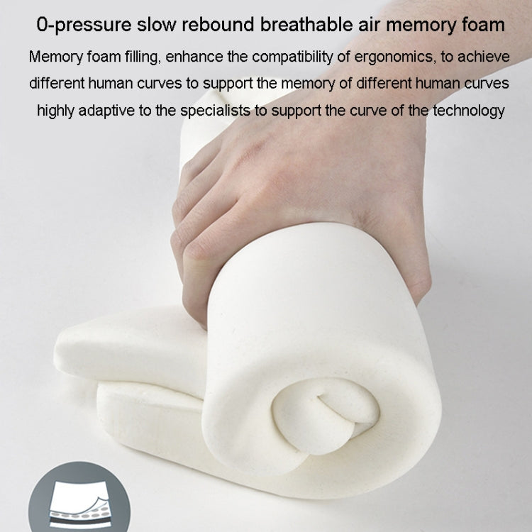 LINXICP 3 In 1 Car Seat Lumbar Cushion Summer Special Memory Foam Breathable Car Back Pad(Black) - Seat Accessories by LINXICP | Online Shopping South Africa | PMC TechLife | Buy Now Pay Later Mobicred