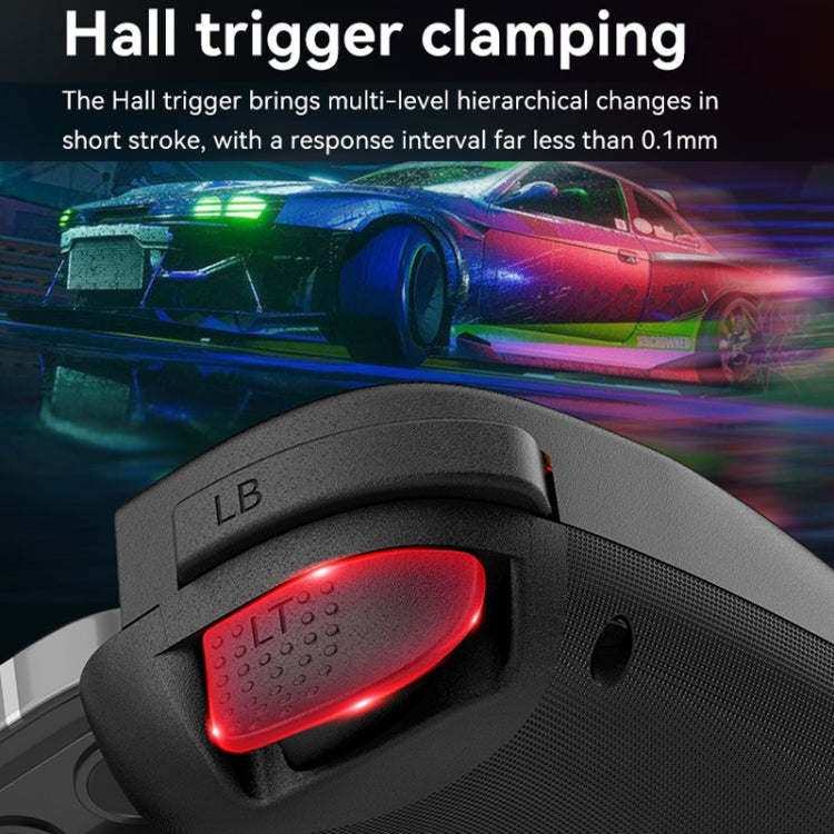 D8 Mobile Phone Stretch Band Light Gamepad Dual Hall Wireless Bluetooth Somatic Vibration Grip for PC / Android / IOS / Tablet / PS3 / PS4 / Switch, Color: Green Blue+Receiver - free shipping - PMC Jewellery - Order now!