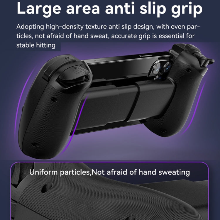 D8 Mobile Phone Stretch Band Light Gamepad Dual Hall Wireless Bluetooth Somatic Vibration Grip for PC / Android / IOS / Tablet / PS3 / PS4 / Switch, Color: Green Blue+Receiver - free shipping - PMC Jewellery - Order now!