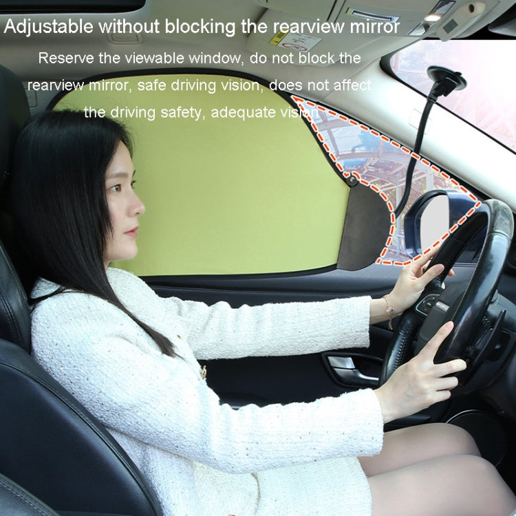 Car All Round Window Sunshade Adjustable Sunscreen Heat Insulation Sun Shade(Classic Black) - Sound & Heat Insulation Cotton by PMC TechLife | Online Shopping South Africa | PMC TechLife | Buy Now Pay Later Mobicred