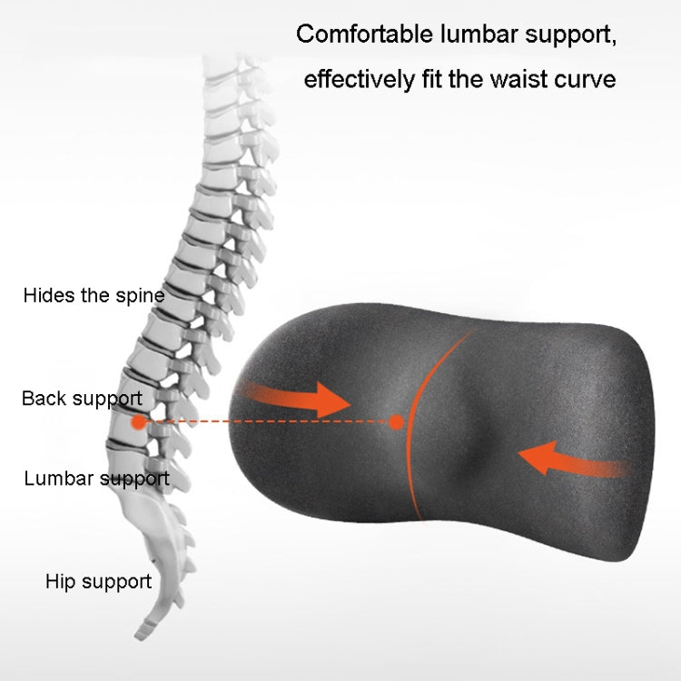 Car Cushion Driving Seat Cervical Support Backrest Pillow, Style: Waist Pad Blue - Seat Accessories by PMC TechLife | Online Shopping South Africa | PMC TechLife | Buy Now Pay Later Mobicred