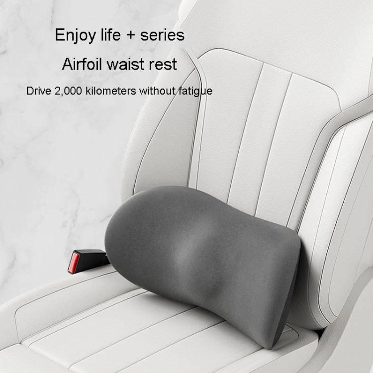 Car Cushion Driving Seat Cervical Support Backrest Pillow, Style: Headrest + Waist Pad Blue - Seat Accessories by PMC TechLife | Online Shopping South Africa | PMC TechLife | Buy Now Pay Later Mobicred