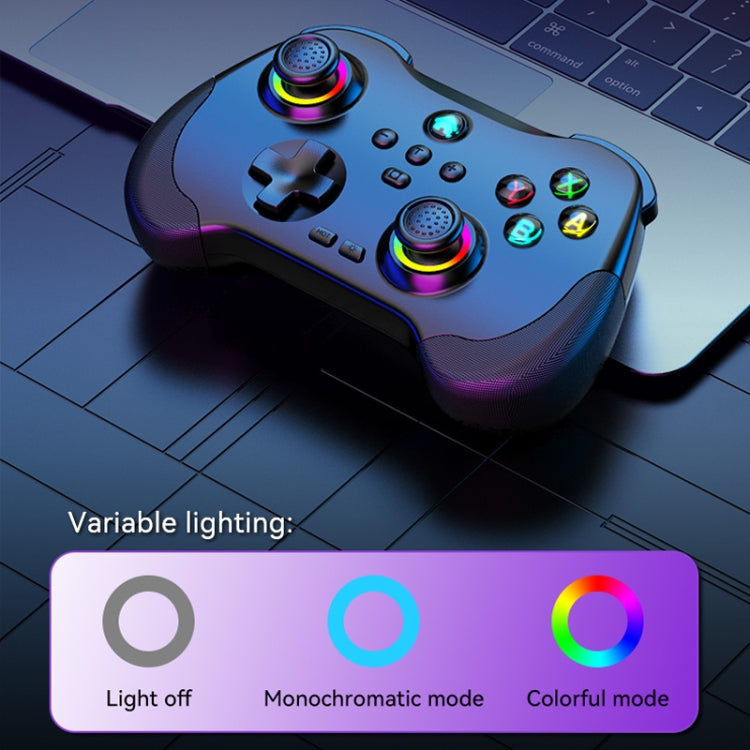 Z01 Wireless Gaming Vortex Dual Hall Body Grip For Switch / PS3 / PS4 / Adroid / IOS(White) - Gamepads by PMC Jewellery | Online Shopping South Africa | PMC Jewellery | Buy Now Pay Later Mobicred