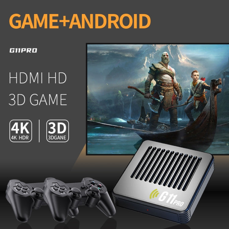 G11 PRO Game Machine TV Box Dual System HDMI HD 4K Retro Arcade, Style: 64G 30,000+ Games - free shipping - PMC Jewellery - Order now!