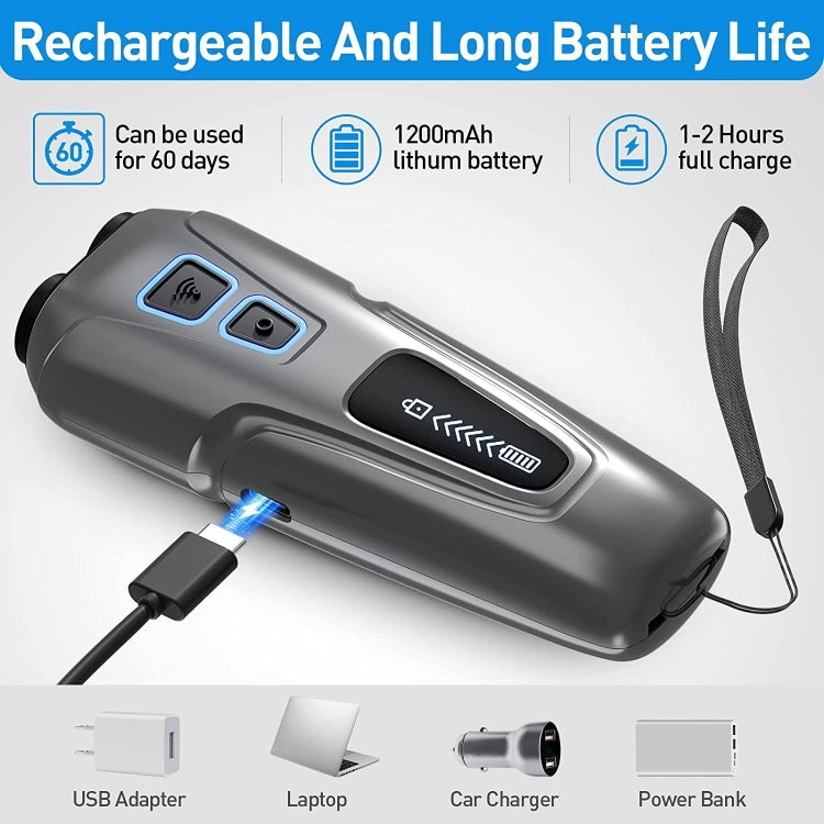 Dog Repeller Ultrasonic Pet Anti-Barking Training Device High Power Dog Repellent With LED Flashlight(Gray) - free shipping - PMC TechLife - Order now!