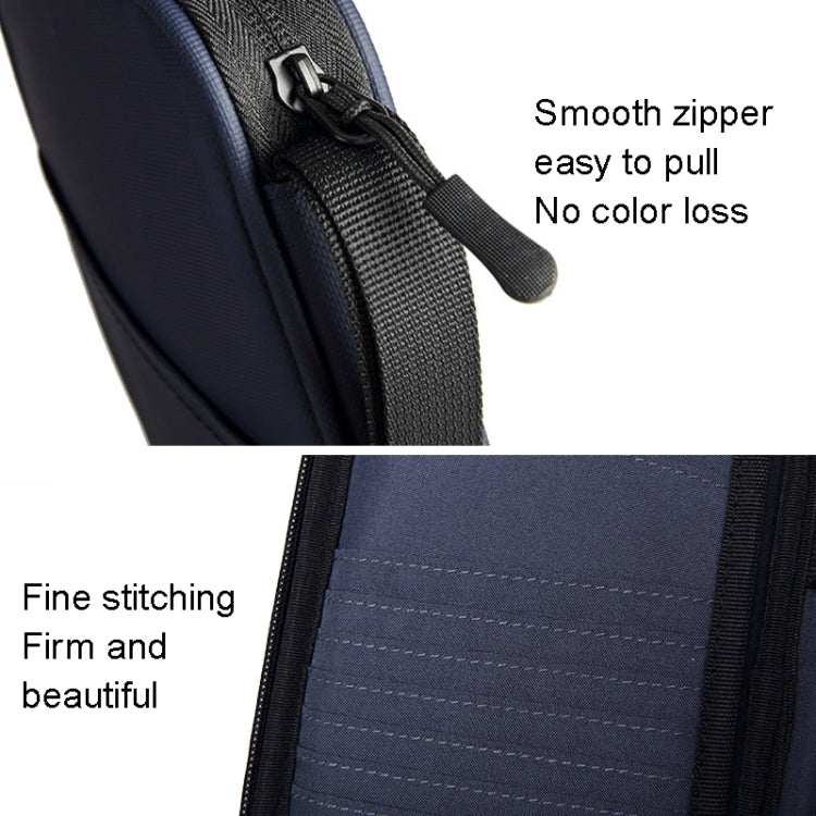 RFID Anti-Theft Certificate Storage Package Oxford Cloth Handheld Travel Passport Card Bag(Black) - Antimagnetic RFID Package by PMC TechLife | Online Shopping South Africa | PMC TechLife