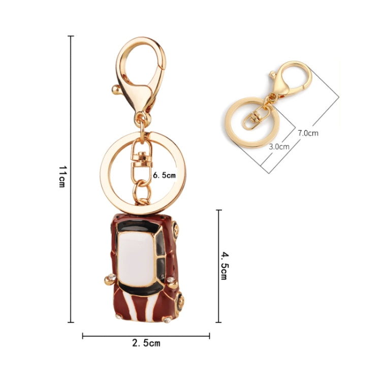 Mini Car Keychain Pendant Toy Beetle Car Gift, Color: Dark Red - Key Rings by PMC TechLife | Online Shopping South Africa | PMC TechLife | Buy Now Pay Later Mobicred
