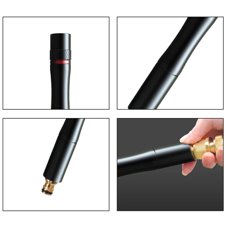 Straight Car Wash Watering Sprinkler High Pressure Garden Irrigation(Black) - Watering & Irrigation by PMC TechLife | Online Shopping South Africa | PMC TechLife | Buy Now Pay Later Mobicred