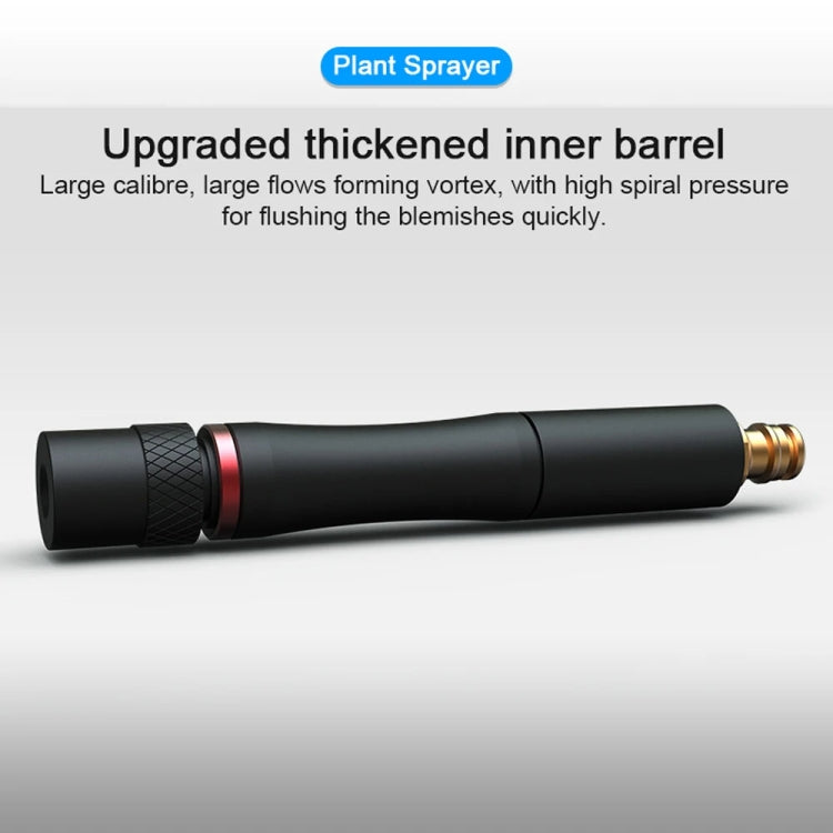 Straight Car Wash Watering Sprinkler High Pressure Garden Irrigation(Black) - Watering & Irrigation by PMC TechLife | Online Shopping South Africa | PMC TechLife | Buy Now Pay Later Mobicred