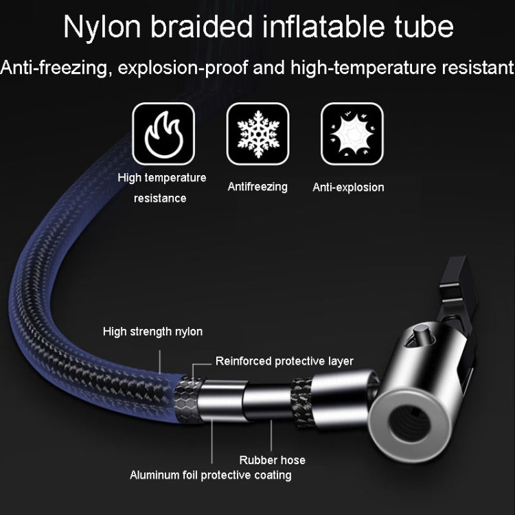 Portable Multifunctional Car Inflator Automobile Tire Pneumatic Pump, Model: Wired Digital - free shipping - PMC TechLife - Order now!