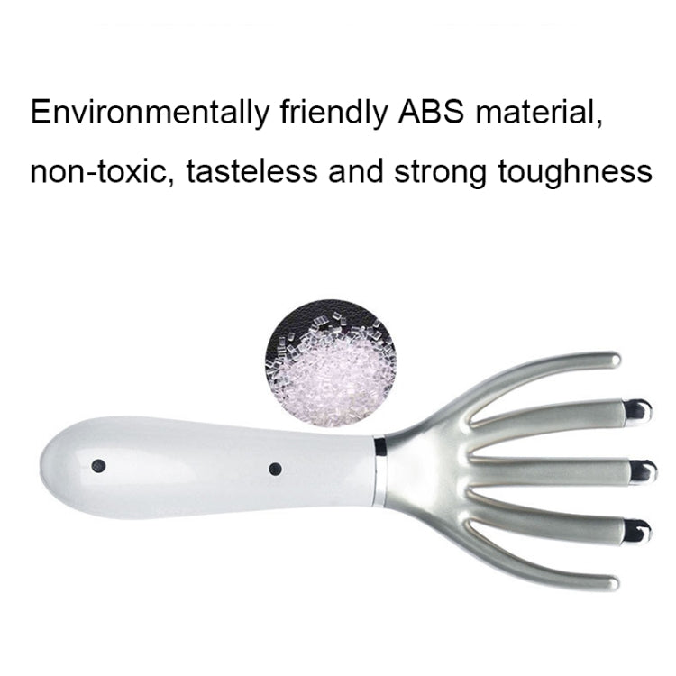 Mini Charging Electric Head Massager Multifunctional Heated Vibration Massage Comb(Pearl White) - free shipping - PMC TechLife - Order now!