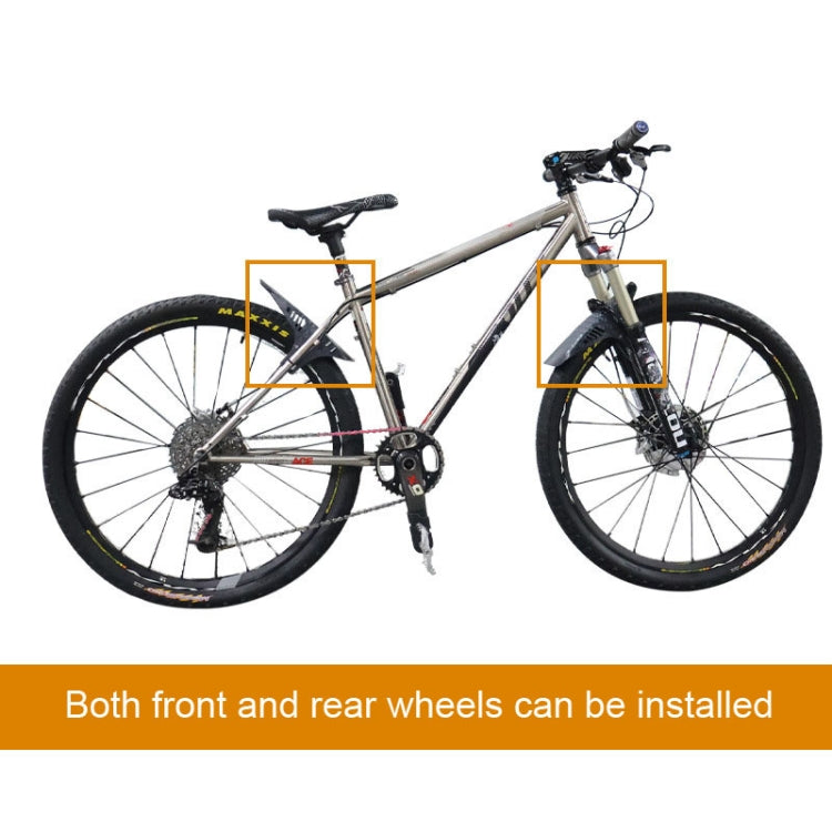 ENLEE E19001 Bicycle Front And Rear Universal Fenders Mountain Bike Mini Shield, Model: C Model - Mudguards by ENLEE | Online Shopping South Africa | PMc TechLife | Buy Now Pay Later Mobicred