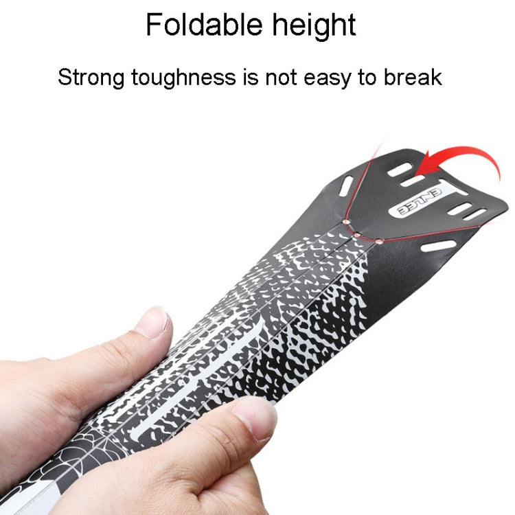 ENLEE E-641316 6pcs /Set Bicycle Extended Front And Rear Mudguards Road Bike Quick Detachable Fenders, Style: Diamond Model - free shipping - PMc TechLife - Order now!