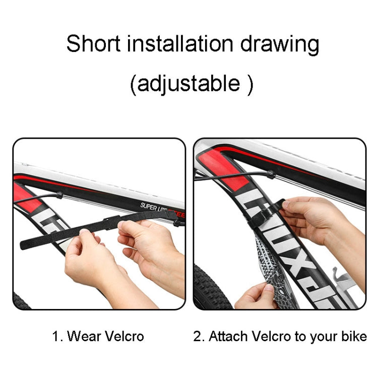 ENLEE E-641316 6pcs /Set Bicycle Extended Front And Rear Mudguards Road Bike Quick Detachable Fenders, Style: Anime Model - Mudguards by ENLEE | Online Shopping South Africa | PMc TechLife | Buy Now Pay Later Mobicred