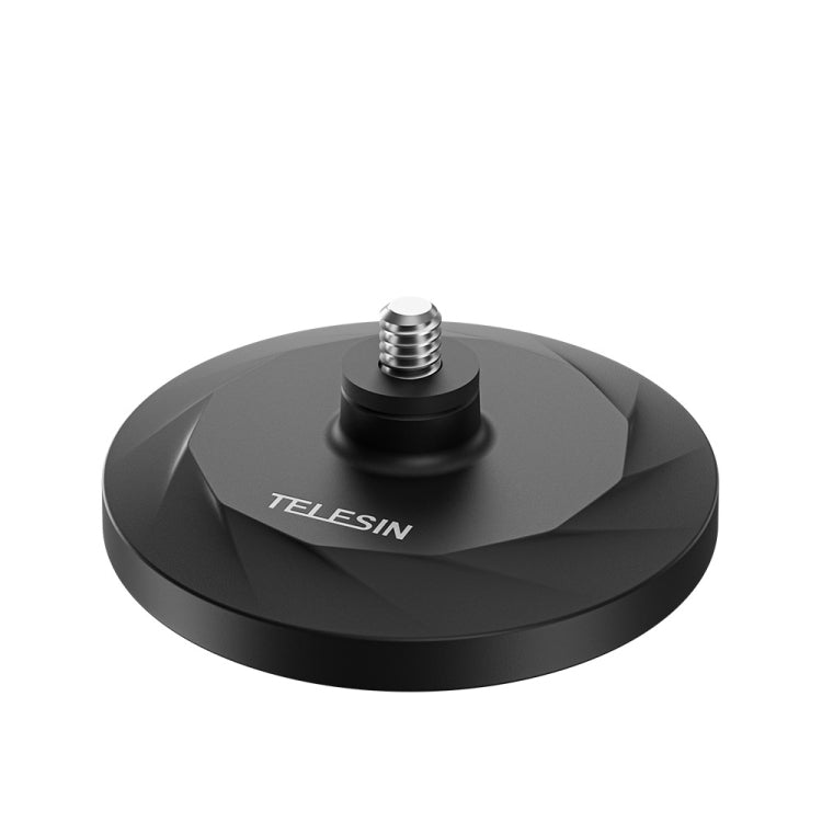 TELESIN Magnetic Base With 1/4 Inch Interface for DJI Pocket 3 / Insta360 Camera & Smart Phones Without Suction Cup Base - Mount & Holder by TELESIN | Online Shopping South Africa | PMC TechLife | Buy Now Pay Later Mobicred