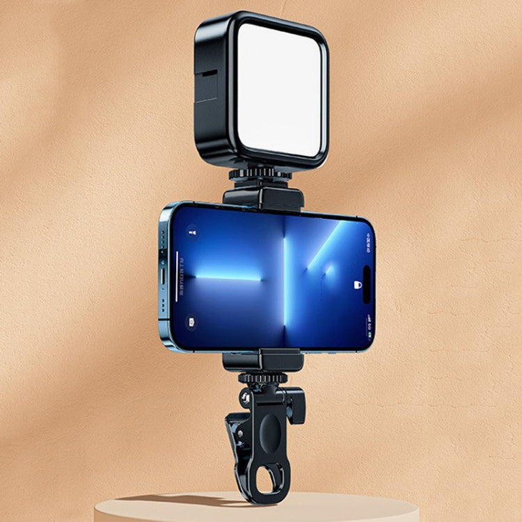 Portable Phone Desktop Live Fill Light Mini Pocket Light Shooting Camera Fill Lamp, Style: RGB Full Color With Hot Boots+Clip -  by PMC TechLife | Online Shopping South Africa | PMC TechLife | Buy Now Pay Later Mobicred