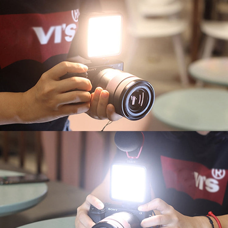 Portable Phone Desktop Live Fill Light Mini Pocket Light Shooting Camera Fill Lamp, Style: RGB Full Color With Hot Boots+Clip -  by PMC TechLife | Online Shopping South Africa | PMC TechLife | Buy Now Pay Later Mobicred