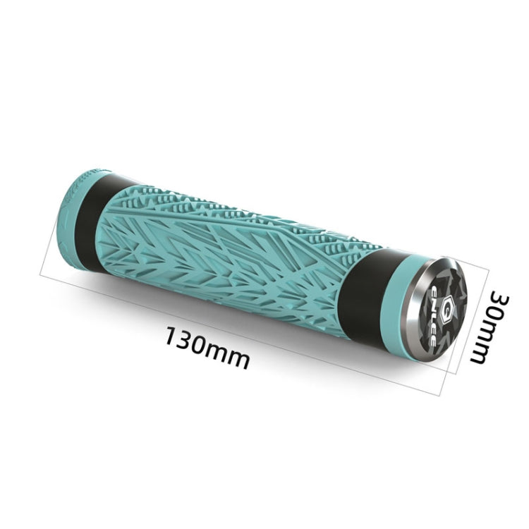 ENLEE E-235151 1pair Silicone Bicycle Covers Mountain Bike Cycling Grips With Handlebar Blocking(Red) - Bicycle Grips by ENLEE | Online Shopping South Africa | PMc TechLife | Buy Now Pay Later Mobicred