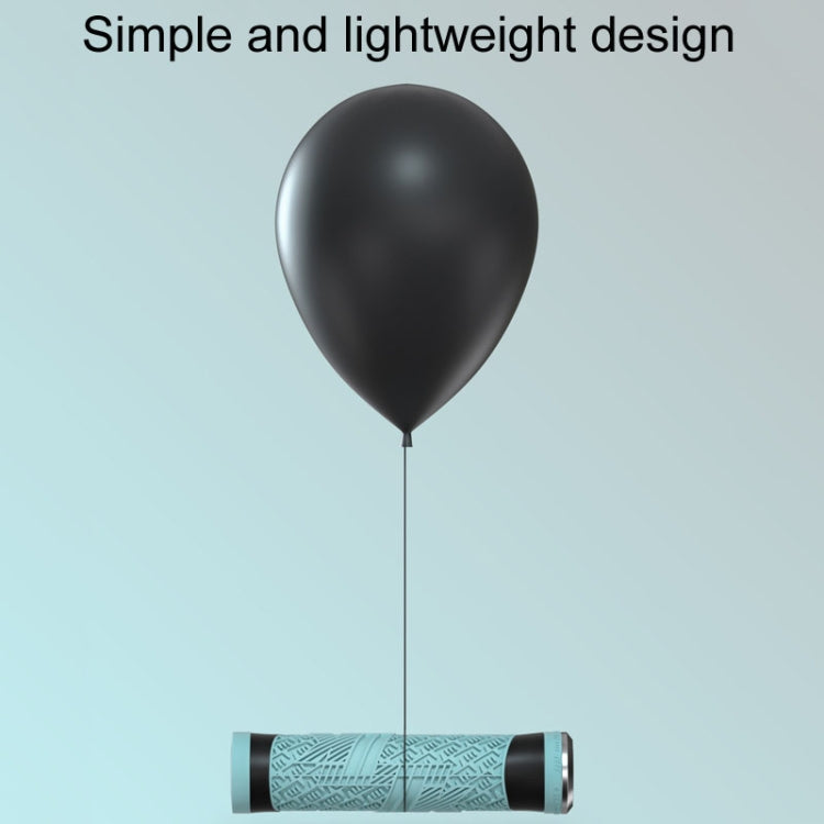 ENLEE E-235151 1pair Silicone Bicycle Covers Mountain Bike Cycling Grips With Handlebar Blocking(Light Green) - Bicycle Grips by ENLEE | Online Shopping South Africa | PMc TechLife | Buy Now Pay Later Mobicred