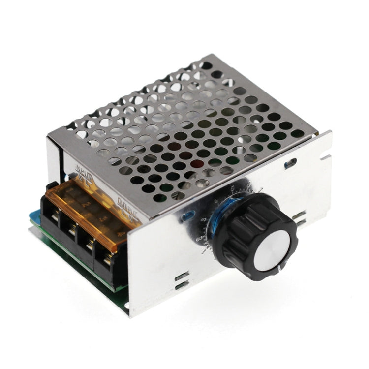 SCR Electronic Voltage Regulator Dimmer, Speed Regulation, Temperature Regulation, With Fuse Housing - Motor & Controller by PMC TechLife | Online Shopping South Africa | PMC TechLife