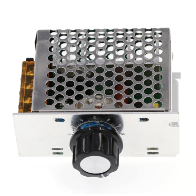 SCR Electronic Voltage Regulator Dimmer, Speed Regulation, Temperature Regulation, With Fuse Housing - Motor & Controller by PMC TechLife | Online Shopping South Africa | PMC TechLife