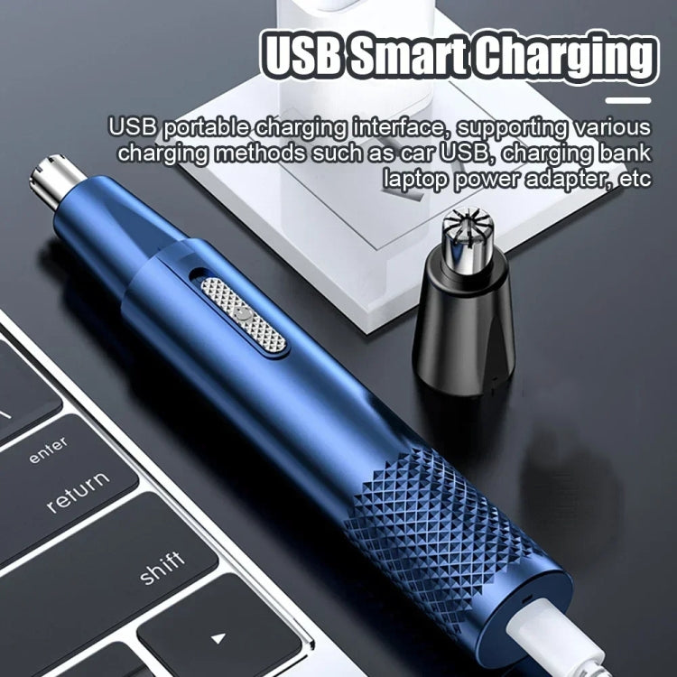 Electric Nose Hair Clipper Rechargeable Washable Portable Travel  Trimmer(Blue) - free shipping - PMC TechLife - Order now!