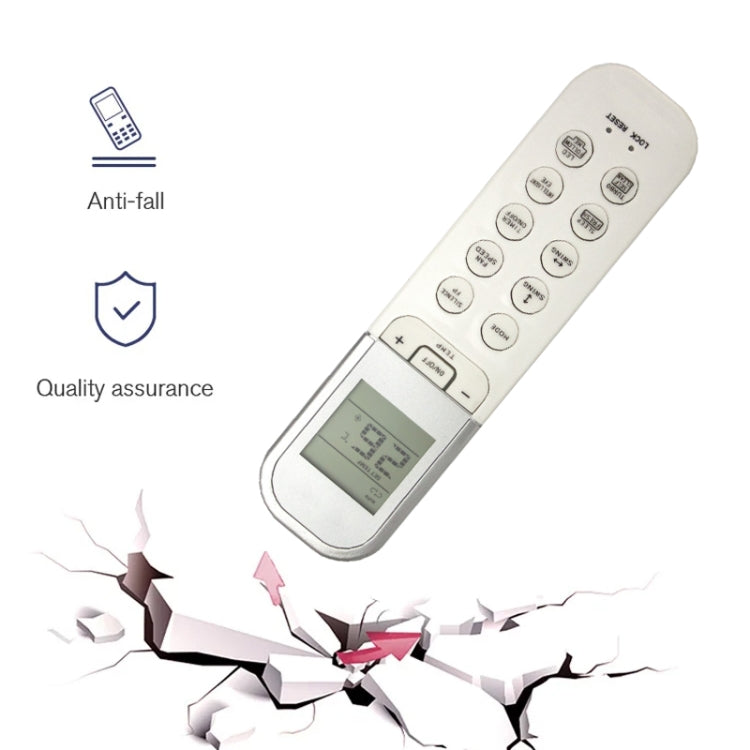 For Midea Air Conditioner RG36F / BGEF Remote Control Replacement Parts - Air-Conditioner by PMc TechLife | Online Shopping South Africa | PMc TechLife | Buy Now Pay Later Mobicred