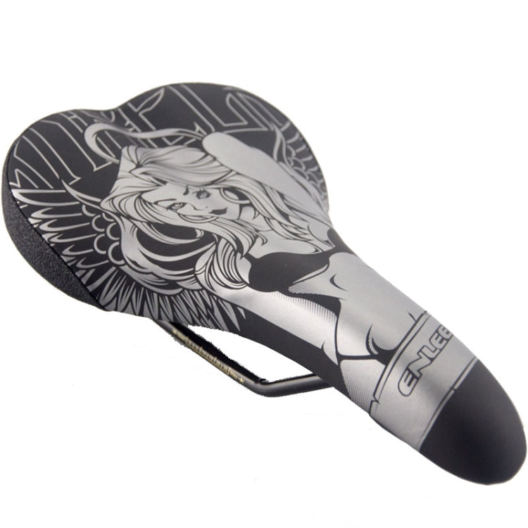 ENLEE ZD-B834 Bicycle Cushion Saddle Mountain Bike Shock Absorbing Seat, Style: Beauty - Bicycle Saddle by ENLEE | Online Shopping South Africa | PMc TechLife | Buy Now Pay Later Mobicred