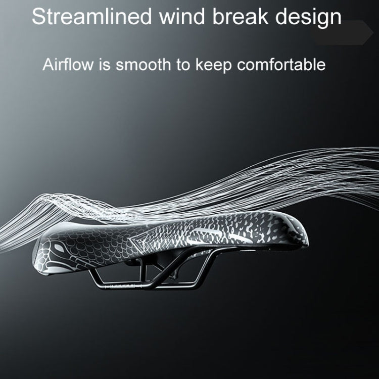 ENLEE ZD-B834 Bicycle Cushion Saddle Mountain Bike Shock Absorbing Seat, Style: Snake Head - free shipping - PMc TechLife - Order now!