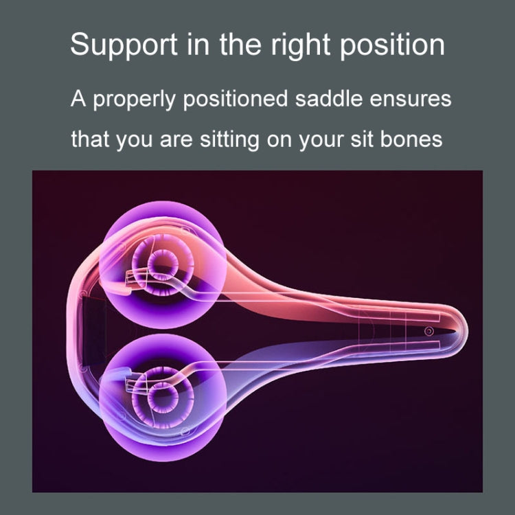 ENLEE ZD-B834 Bicycle Cushion Saddle Mountain Bike Shock Absorbing Seat, Style: Flash - Bicycle Saddle by ENLEE | Online Shopping South Africa | PMc TechLife | Buy Now Pay Later Mobicred