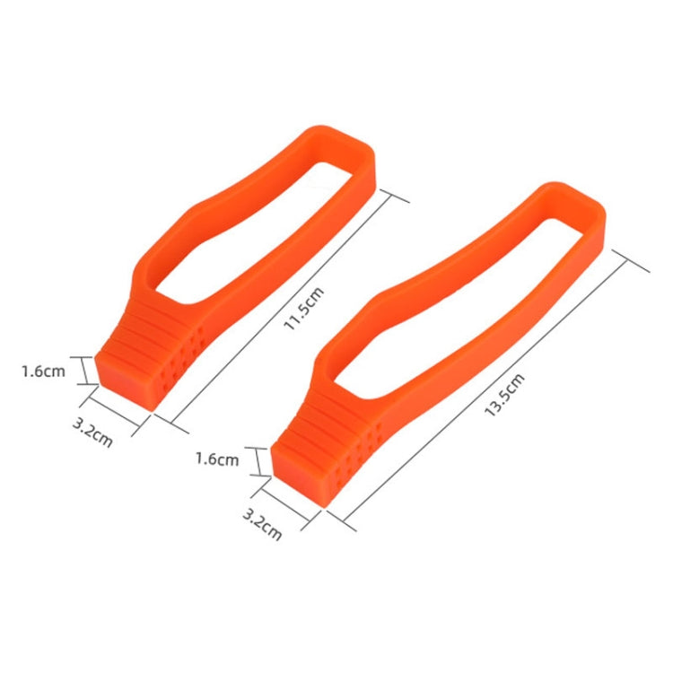 ENLEE E-6435469 1pair Bicycle Chain Guard Mountain Road Bike Chapter Protector(Orange) - Bicycle Chains & Rounds by ENLEE | Online Shopping South Africa | PMC TechLife | Buy Now Pay Later Mobicred