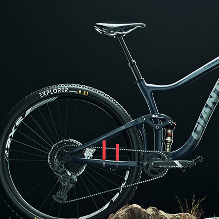 ENLEE E-6435469 1pair Bicycle Chain Guard Mountain Road Bike Chapter Protector(Red) - Bicycle Chains & Rounds by ENLEE | Online Shopping South Africa | PMC TechLife | Buy Now Pay Later Mobicred