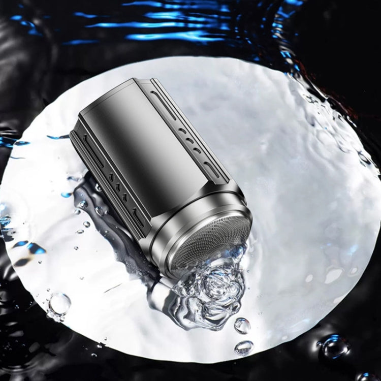 Smart Digital Display Electric Shaver Rechargeable Pocket Razor, Spec: 6 Leaf Knife Head Guncolor - Shavers & Accessories by PMC TechLife | Online Shopping South Africa | PMC TechLife | Buy Now Pay Later Mobicred