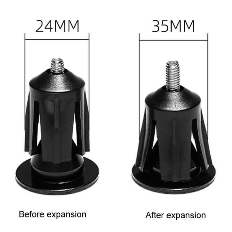 ENLEE BD40 1pair Mountain Bike Aluminum Expandable Handlebar Plugs Bicycle Grip Blocker Accessories(Red) - free shipping - PMc TechLife - Order now!