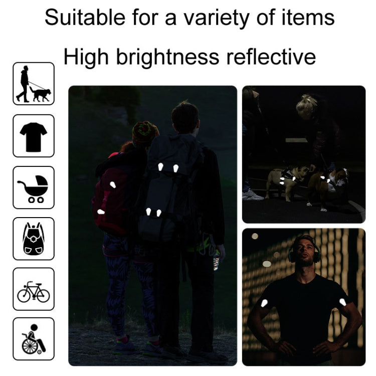 ENLEE EN-7855 Multifunctional Reflective Magnet Clip Outdoor Sports Night Running Safety Warning Stickers, Style: I Model - Decorative Accessories by ENLEE | Online Shopping South Africa | PMC TechLife | Buy Now Pay Later Mobicred