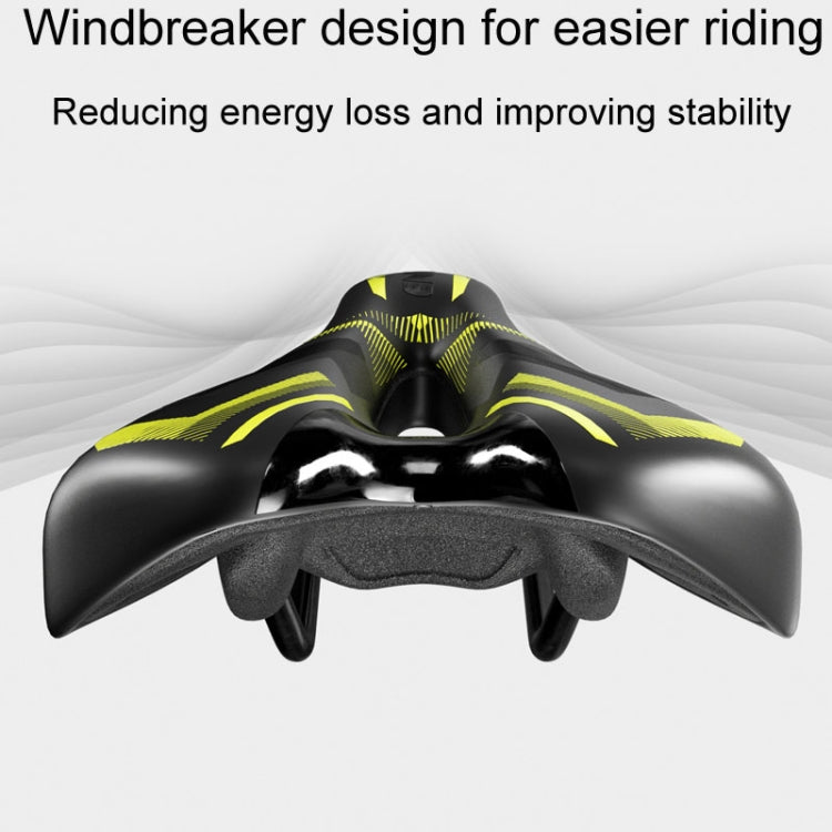 ENLEE E-ZD310 Bicycle Shockproof Cushion Outdoor Cycling Mountain Bike Saddle(Fluorescent Yellow) - free shipping - PMc TechLife - Order now!