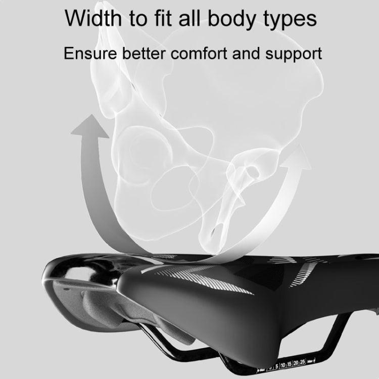 ENLEE E-ZD310 Bicycle Shockproof Cushion Outdoor Cycling Mountain Bike Saddle(White) - Bicycle Saddle by ENLEE | Online Shopping South Africa | PMc TechLife | Buy Now Pay Later Mobicred