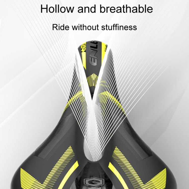 ENLEE E-ZD310 Bicycle Shockproof Cushion Outdoor Cycling Mountain Bike Saddle(Red) - free shipping - PMc TechLife - Order now!