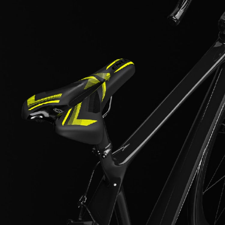 ENLEE E-ZD310 Bicycle Shockproof Cushion Outdoor Cycling Mountain Bike Saddle(Fluorescent Yellow) - free shipping - PMc TechLife - Order now!