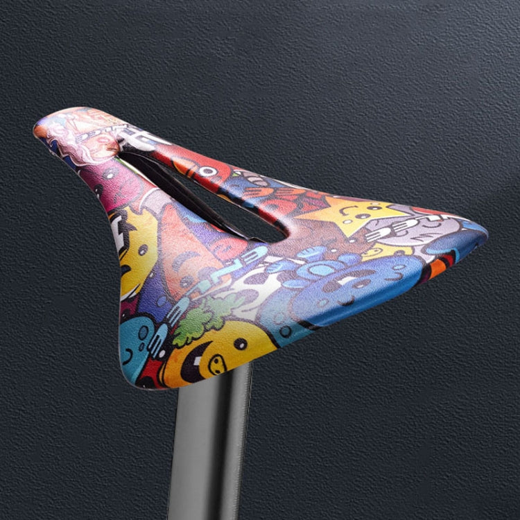 ENLEE E-ZD412 Bicycle Carbon Fiber Cushion Outdoor Riding Mountain Bike Saddle, Style: Skull - Bicycle Saddle by ENLEE | Online Shopping South Africa | PMc TechLife | Buy Now Pay Later Mobicred