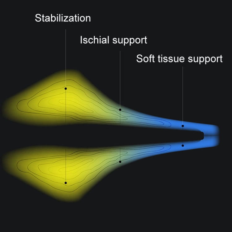 ENLEE E-ZD412 Bicycle Carbon Fiber Cushion Outdoor Riding Mountain Bike Saddle, Style: Devil - free shipping - PMc TechLife - Order now!