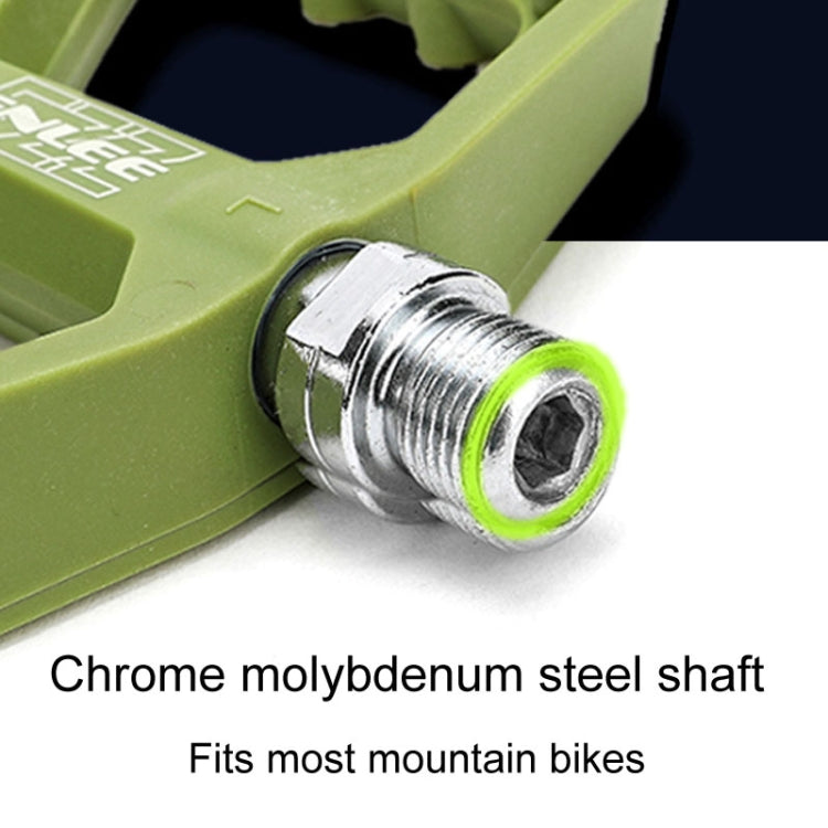 ENLEE F228 1pair Bicycle Nylon Pedals Mountain Bike Widened Riding Footrests(Red) - free shipping - PMc TechLife - Order now!