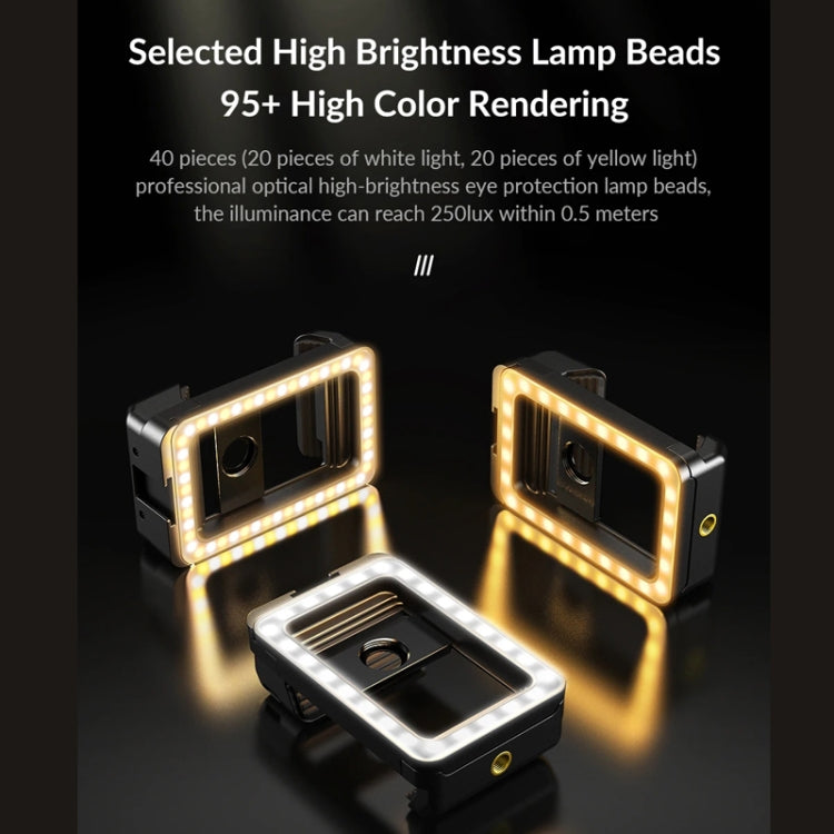 APEXEL  Multifunctional Fill Light Phone Clip With 1/4 Inch & M17 M37 Thread Tnterface APL-FL.23 - free shipping - PMC TechLife - Order now!