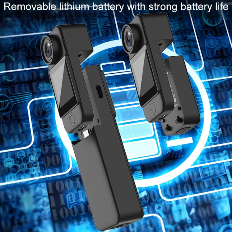 4K/30FPS 5G/2.4G HD Night Video Outdoor Waterproof Riding Record Thumb Camera, Spec: Standard White - Video Cameras by PMC TechLife | Online Shopping South Africa | PMC TechLife | Buy Now Pay Later Mobicred