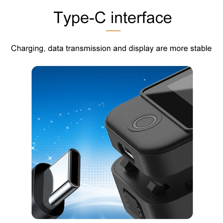4K/30FPS 5G/2.4G HD Night Video Outdoor Waterproof Riding Record Thumb Camera, Spec: Battery Black - Video Cameras by PMC TechLife | Online Shopping South Africa | PMC TechLife | Buy Now Pay Later Mobicred