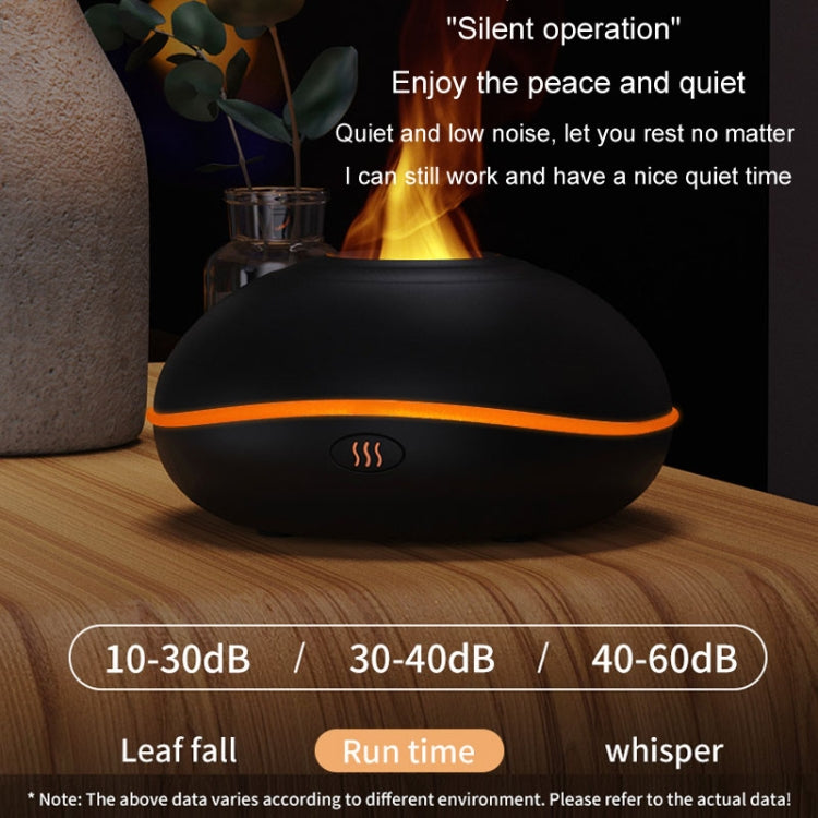 SD13 200ML Car USB Flame Aromatherapy Diffuser Home LED Night Light Silent Mist Humidifier(Black) - free shipping - PMC TechLife - Order now!