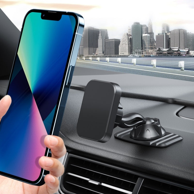 Double-headed 360 Degree Car Magnetic Mobile Phone Navigation Holder(Gray) - Car Holders by PMC TechLife | Online Shopping South Africa | PMC TechLife | Buy Now Pay Later Mobicred